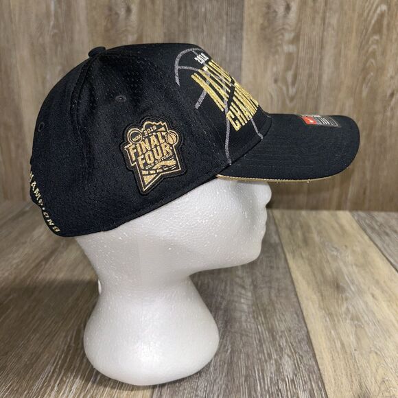 Villanova Wildcats 2018 National Champions San Antonio Black Hat Cap Final Four - Picture 3 of 8